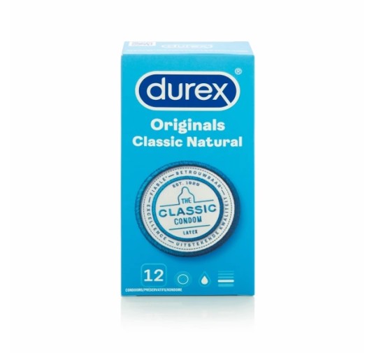 Prezerwatywy - Durex Originals Classic Natural 12 szt